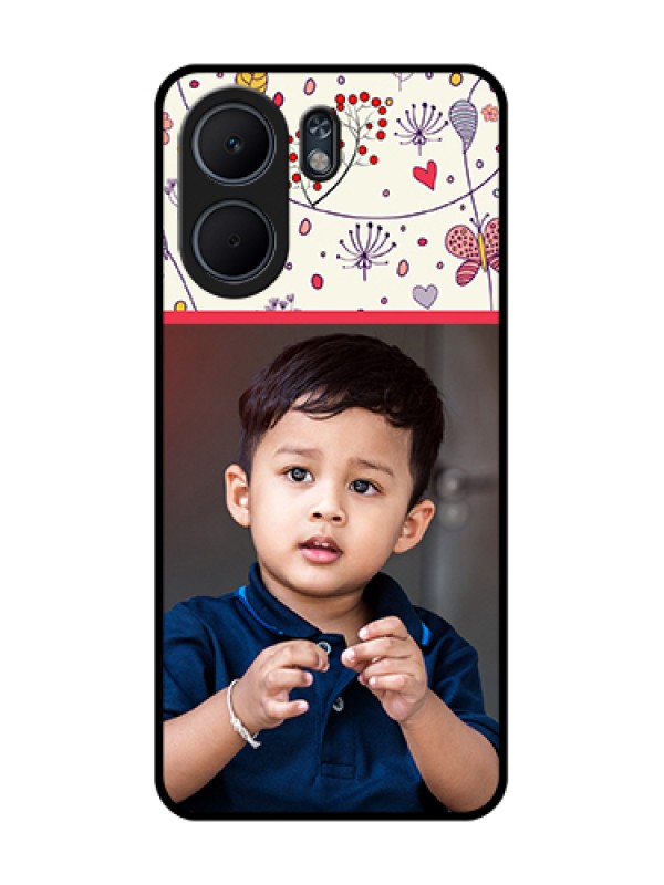 Custom Oppo A5x 4G Custom Glass Phone Case - Premium Floral Design