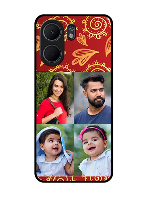 Custom Oppo A5x 4G Custom Glass Phone Case - 4 Image Traditional Design