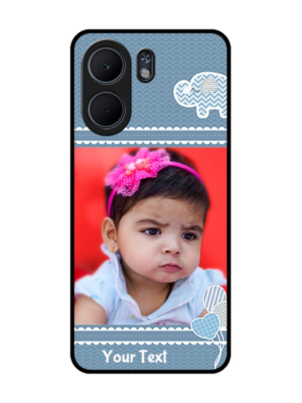 Custom Oppo A5x 4G Custom Glass Phone Case - With Kids Pattern Design