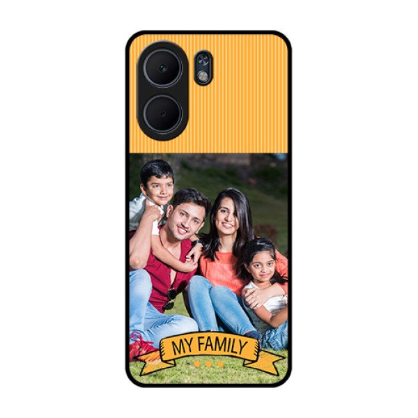 Oppo A5x 4G Custom Glass Phone Case - My Family Design