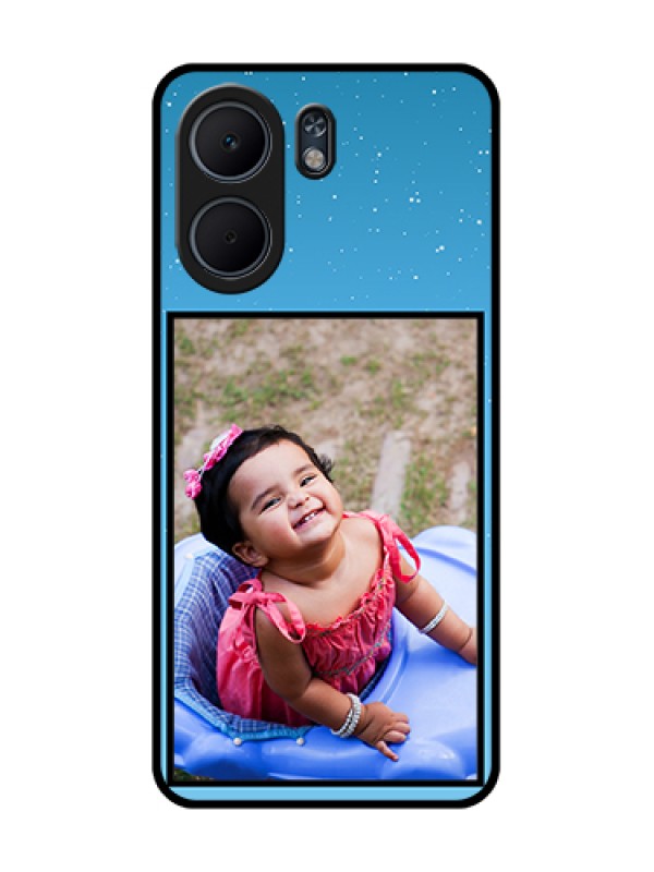 Custom Oppo A5x 4G Custom Glass Phone Case - Wave Pattern Colorful Design