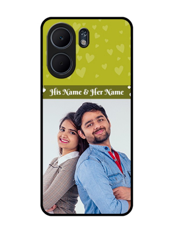 Custom Oppo A5x 4G Custom Glass Phone Case - You & Me Heart Design