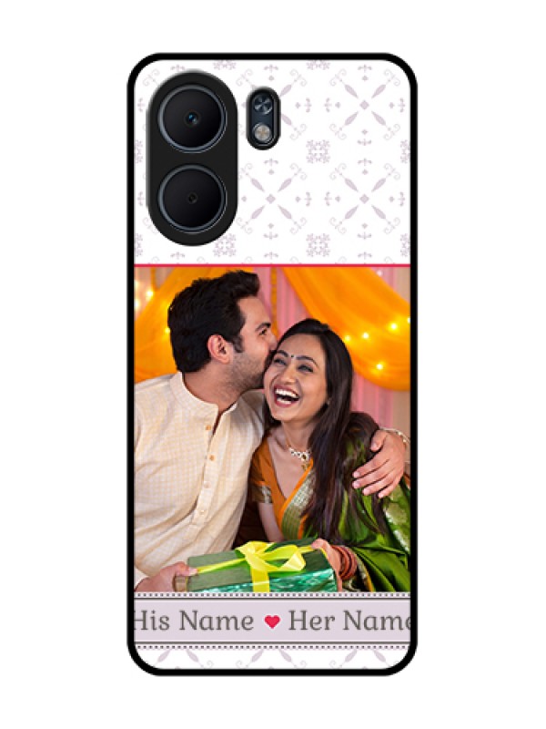 Custom Oppo A5x 4G Custom Glass Phone Case - With Photo And Ethnic Design
