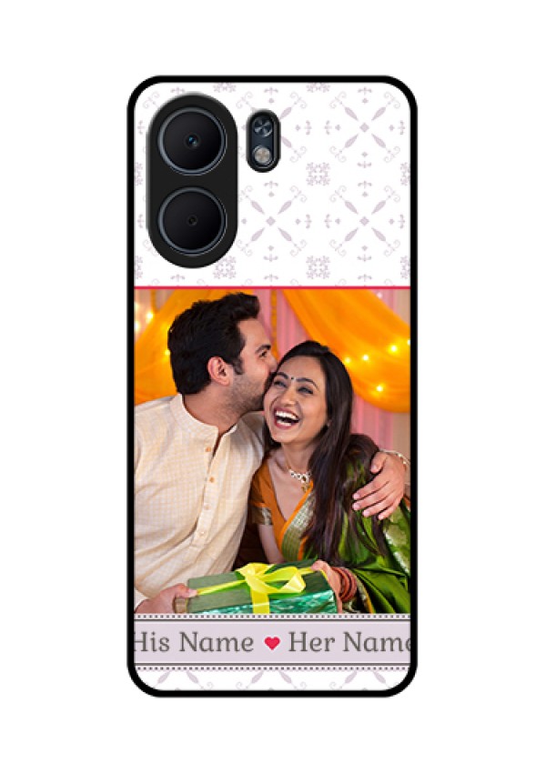 Oppo A5x 4G Custom Glass Phone Case - With Photo And Ethnic Design