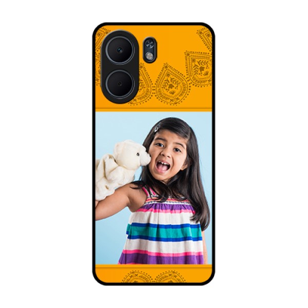 Oppo A5x 4G Custom Glass Phone Case - Photo Wedding Design