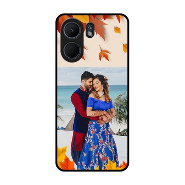 Oppo A5x 4G Custom Glass Phone Case - Autumn Maple Leaves Design Oppo A5x 4G Custom Glass Phone Case - Autumn Maple Leaves Design