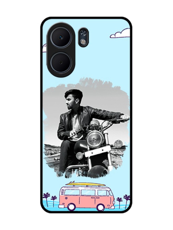 Custom Oppo A5x 4G Custom Glass Phone Case - Travel & Adventure Design