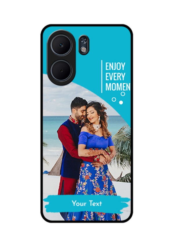 Oppo A5x 4G Custom Glass Phone Case - Happy Moment Design
