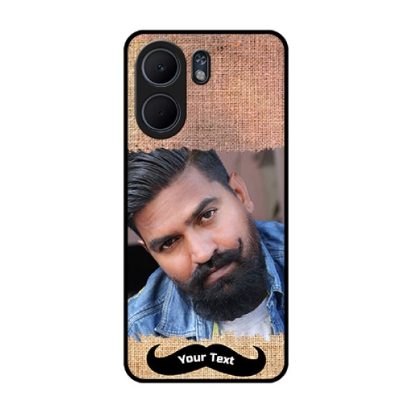 Oppo A5x 4G Custom Glass Phone Case - With Texture Design