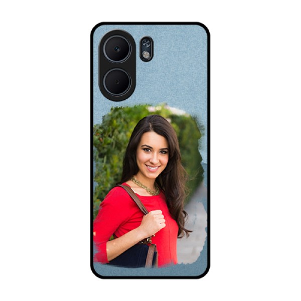 Oppo A5x 4G Custom Glass Phone Case - Grunge Line Art Design
