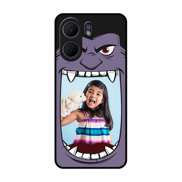 Oppo A5x 4G Custom Glass Phone Case - Angry Monster Design