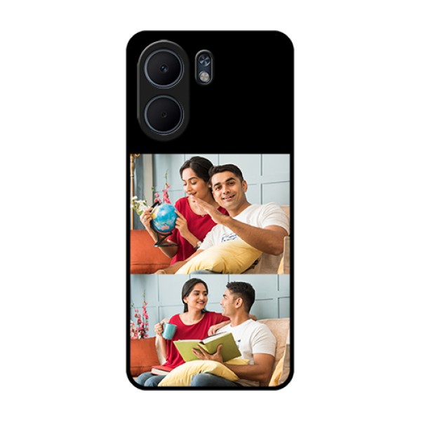 Oppo A5x 4G Custom Glass Phone Case - 2 Images Design