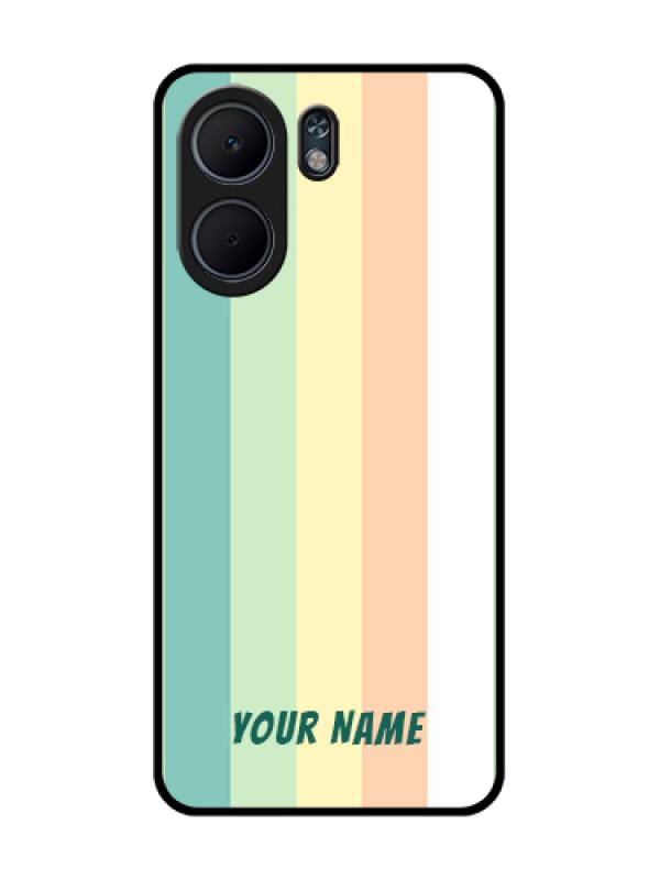 Custom Oppo A5x 4G Custom Glass Phone Case - Multi - Colour Stripes Design