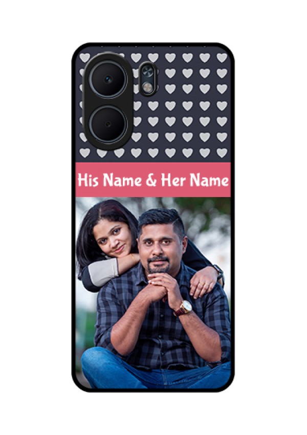 Oppo A5x 5G Custom Glass Phone Case - Love Symbols Design