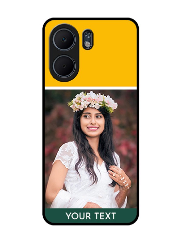 Custom Oppo A5x 5G Custom Glass Phone Case - Love You Design