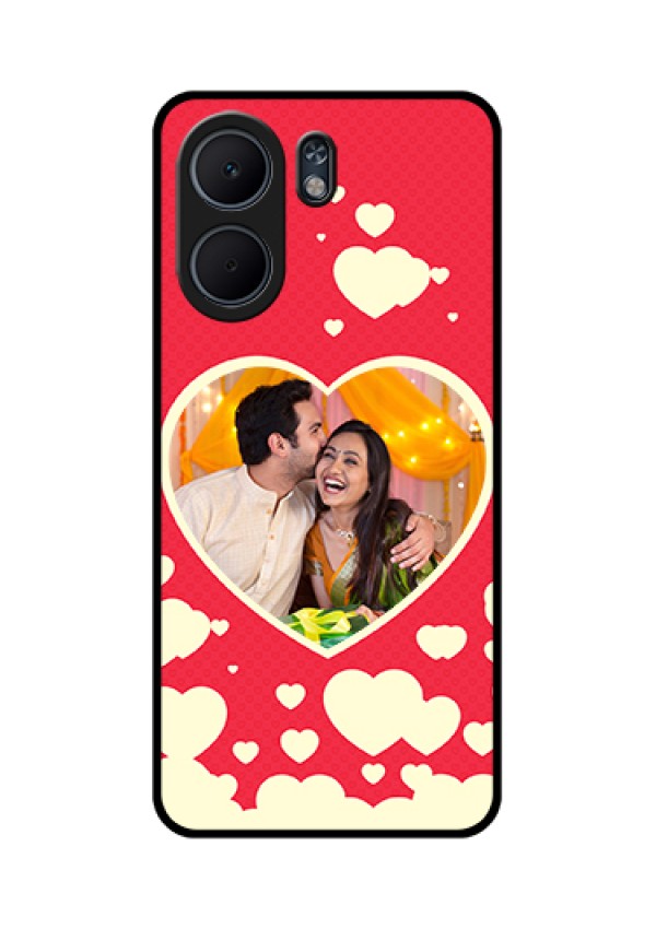 Oppo A5x 5G Custom Glass Phone Case - Love Symbols Phone Cover Design