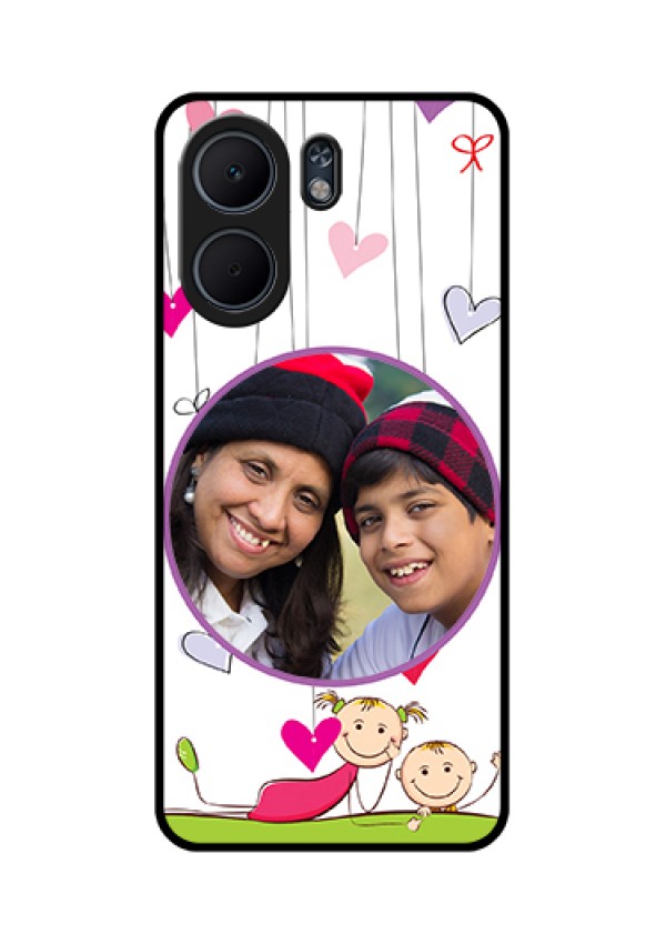 Oppo A5x 5G Custom Glass Phone Case - Cute Kids Phone Case Design