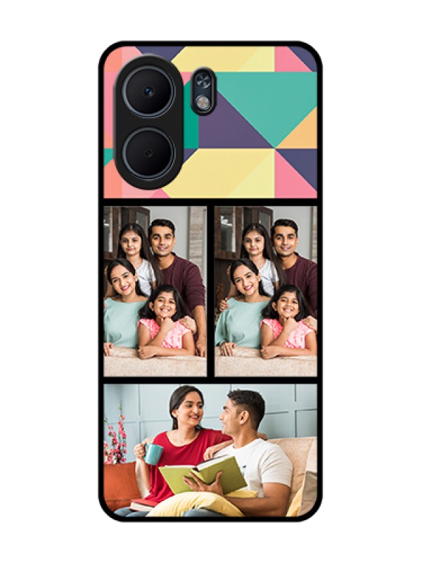 Custom Oppo A5x 5G Custom Glass Phone Case - Bulk Pic Upload Design