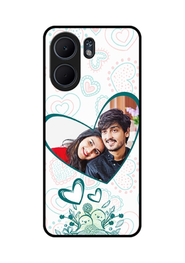 Oppo A5x 5G Custom Glass Phone Case - Premium Couple Design