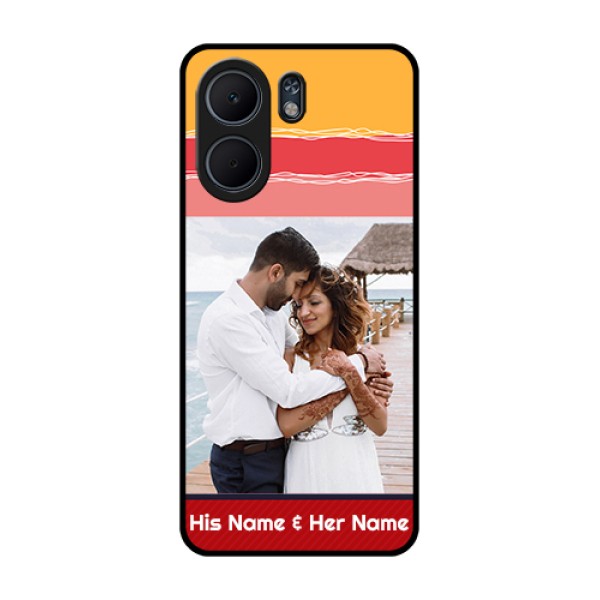 Oppo A5x 5G Custom Glass Phone Case - Colorful Case Design