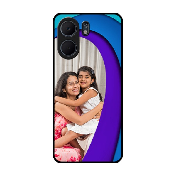 Oppo A5x 5G Custom Glass Phone Case - Simple Pattern Design
