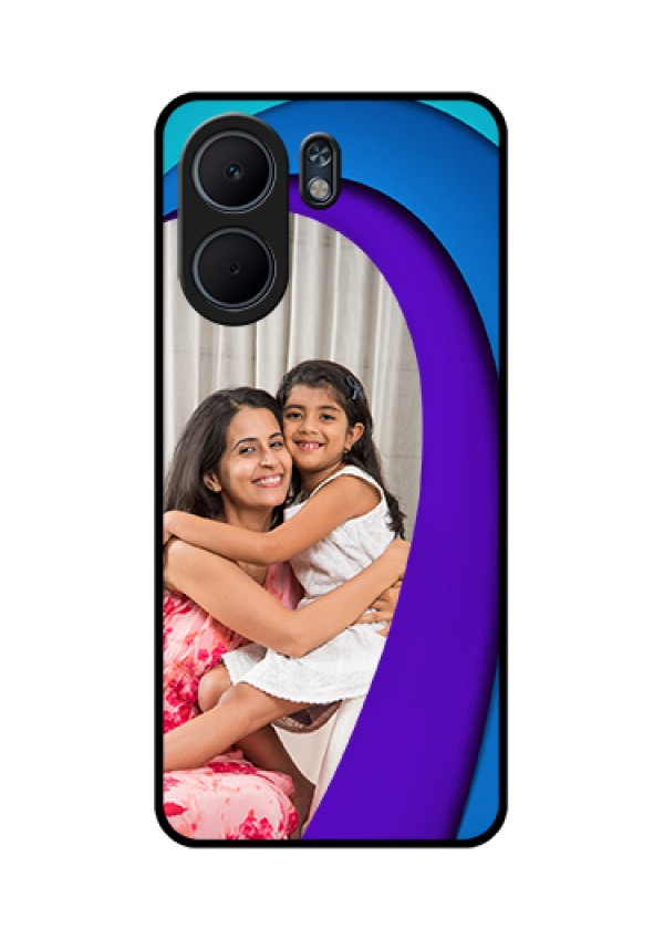 Oppo A5x 5G Custom Glass Phone Case - Simple Pattern Design