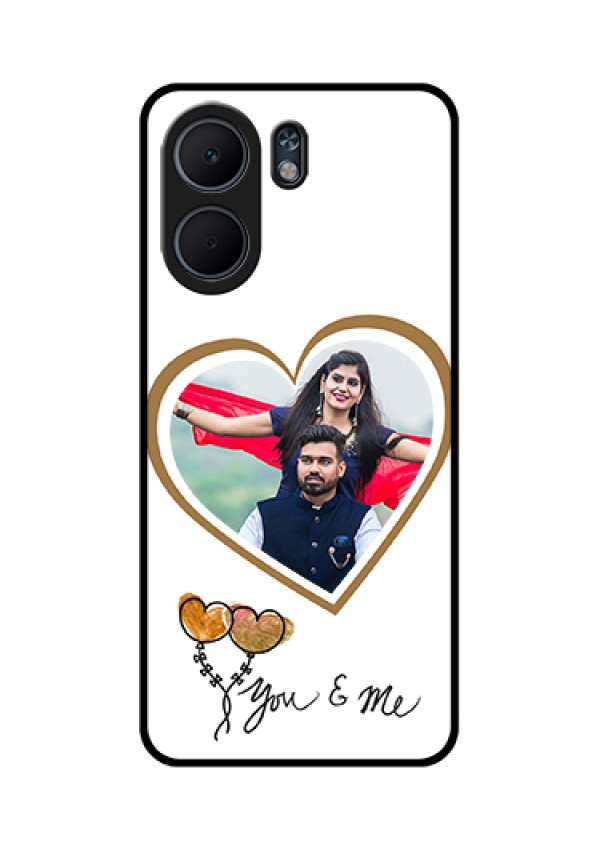 Oppo A5x 5G Custom Glass Phone Case - You & Me Design