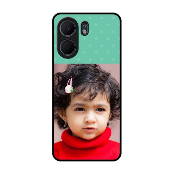 Oppo A5x 5G Custom Glass Phone Case - Lovers Picture Design