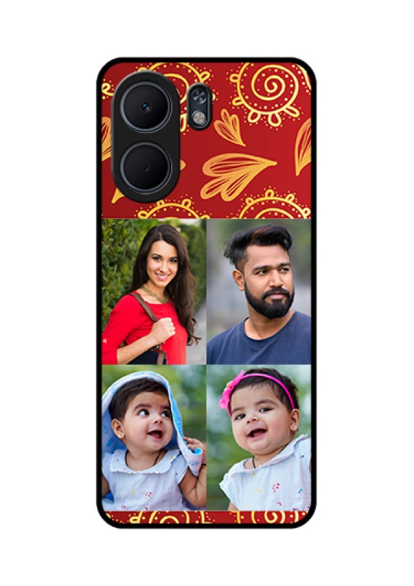 Oppo A5x 5G Custom Glass Phone Case - 4 Image Traditional Design