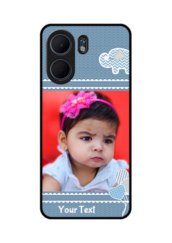 Oppo A5x 5G Custom Glass Phone Case - With Kids Pattern Design