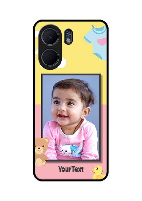Oppo A5x 5G Custom Glass Phone Case - Kids 2 Color Design