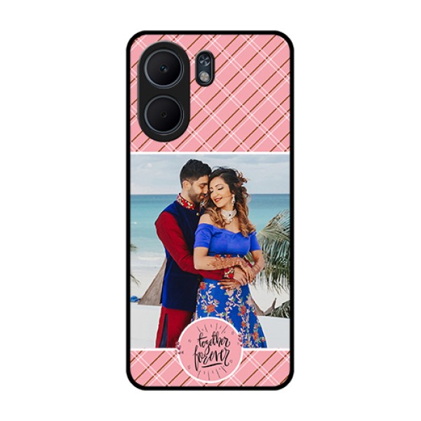 Oppo A5x 5G Custom Glass Phone Case - Together Forever Design Oppo A5x 5G Custom Glass Phone Case - Together Forever Design