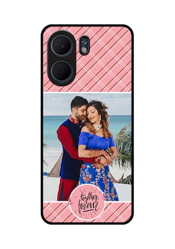 Oppo A5x 5G Custom Glass Phone Case - Together Forever Design