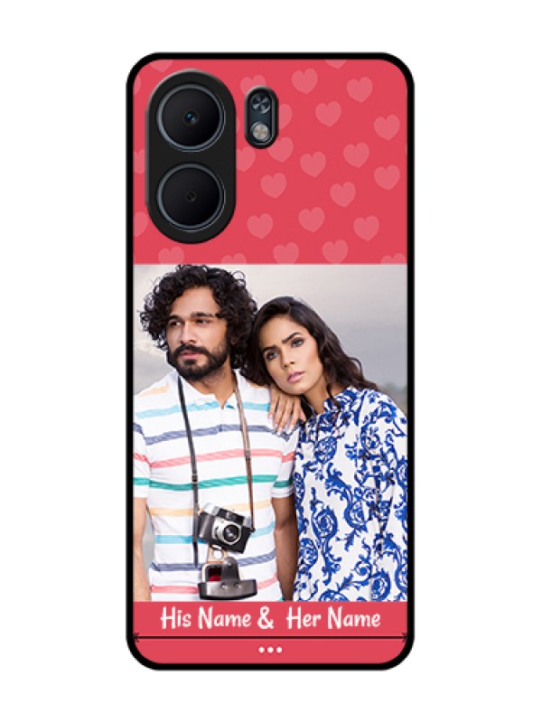 Custom Oppo A5x 5G Custom Glass Phone Case - Simple Love Design