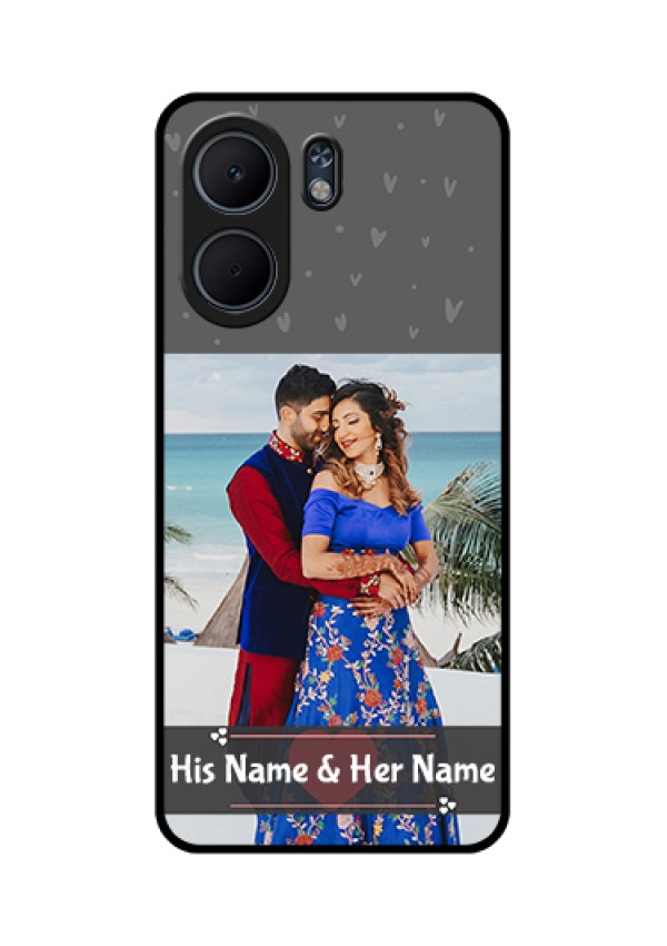 Oppo A5x 5G Custom Glass Phone Case - Buy Love Design With Photo Online