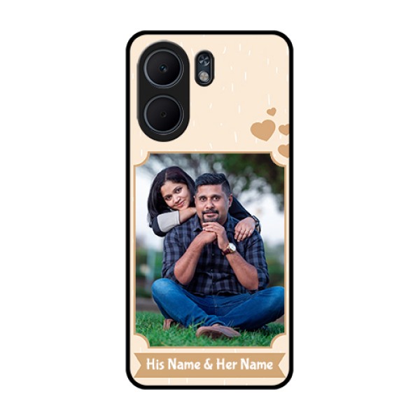 Oppo A5x 5G Custom Glass Phone Case - With Confetti Love Design Oppo A5x 5G Custom Glass Phone Case - With Confetti Love Design