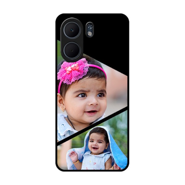 Oppo A5x 5G Custom Glass Phone Case - Semi Cut Design