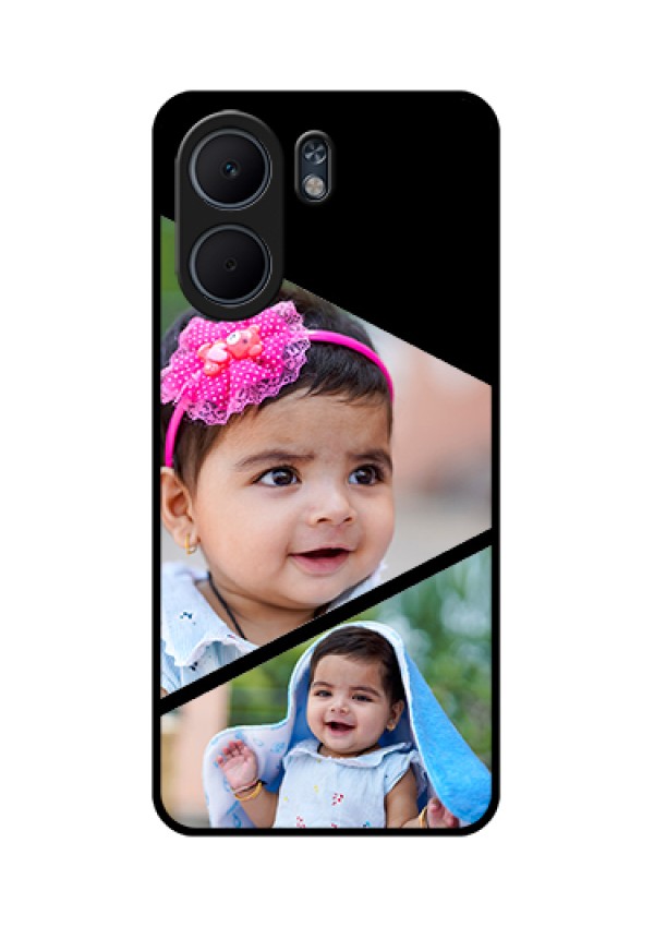 Oppo A5x 5G Custom Glass Phone Case - Semi Cut Design