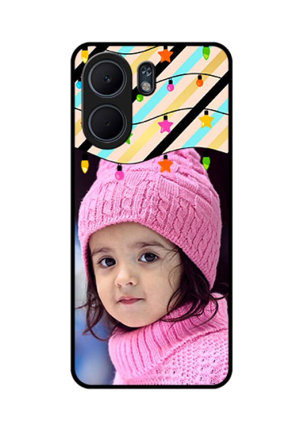 Oppo A5x 5G Custom Glass Phone Case - Lights Hanging Design