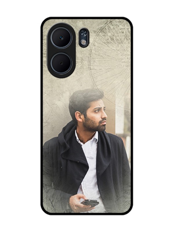 Custom Oppo A5x 5G Custom Glass Phone Case - With Vintage Design