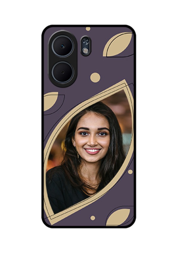 Oppo A5x 5G Custom Glass Phone Case - Falling Leaf Design