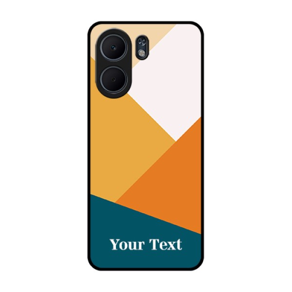 Oppo A5x 5G Custom Glass Phone Case - Stacked Multi - Colour Design Oppo A5x 5G Custom Glass Phone Case - Stacked Multi - Colour Design