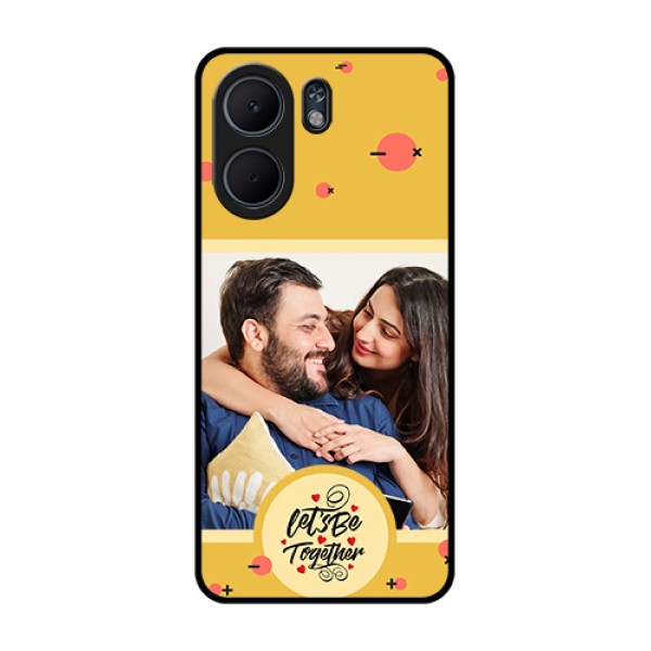 Oppo A5x 5G Custom Glass Phone Case - Lets Be Together Design Oppo A5x 5G Custom Glass Phone Case - Lets Be Together Design