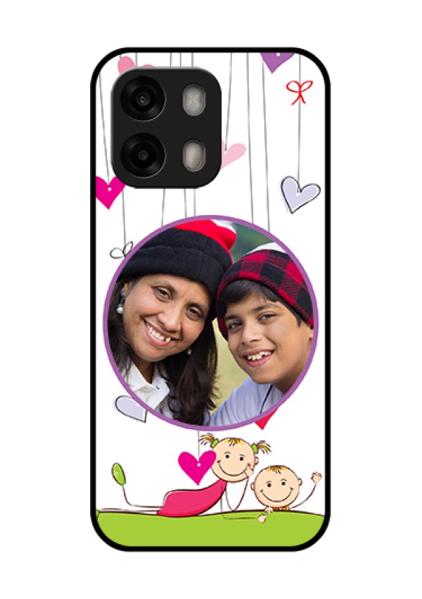 Oppo A6 Pro 5G Custom Glass Phone Case - Cute Kids Phone Case Design