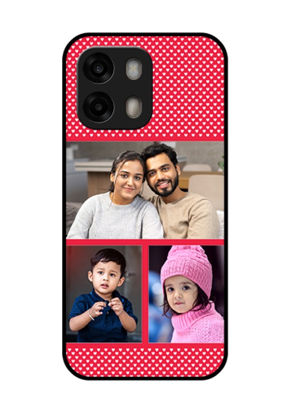 Oppo A6 Pro 5G Custom Glass Phone Case - Bulk Photo Upload Design