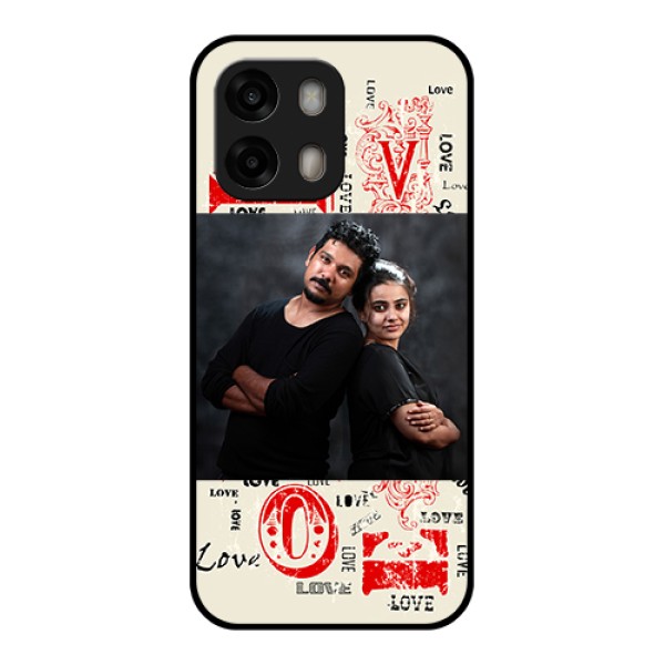 Oppo A6 Pro 5G Custom Glass Phone Case - Trendy Love Design Case Oppo A6 Pro 5G Custom Glass Phone Case - Trendy Love Design Case