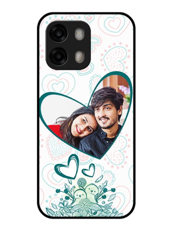 Custom Oppo A6 Pro 5G Custom Glass Phone Case - Premium Couple Design