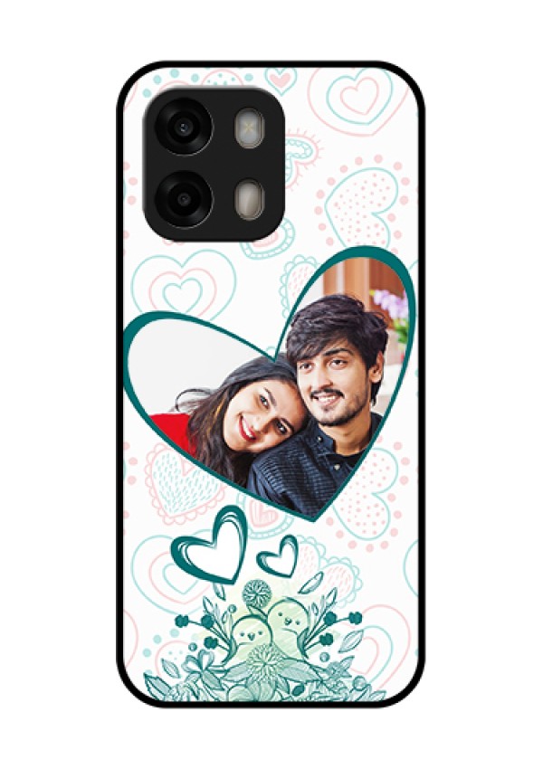 Oppo A6 Pro 5G Custom Glass Phone Case - Premium Couple Design