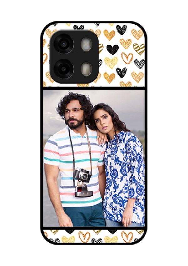 Oppo A6 Pro 5G Custom Glass Phone Case - Love Symbol Design