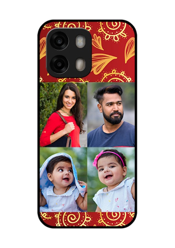 Oppo A6 Pro 5G Custom Glass Phone Case - 4 Image Traditional Design